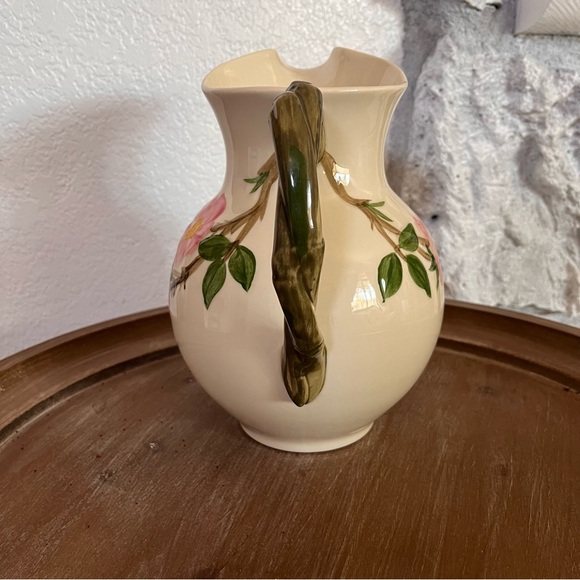 Vintage Franciscan ware Desert Rose Pitcher from original Los Feliz Location - Picture 4 of 8